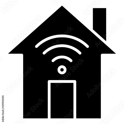 House Wifi Icon