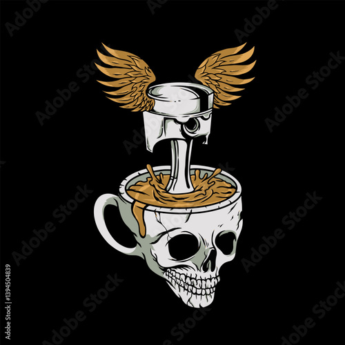 vector design for clothing with streetwear theme