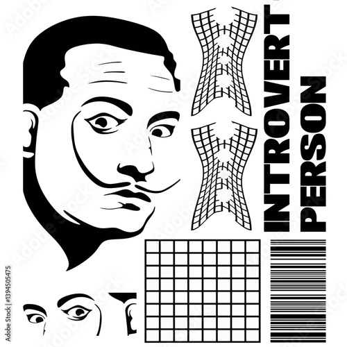 vector design for clothing with streetwear theme