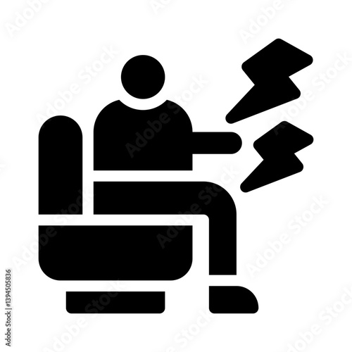diarrhea glyph icon