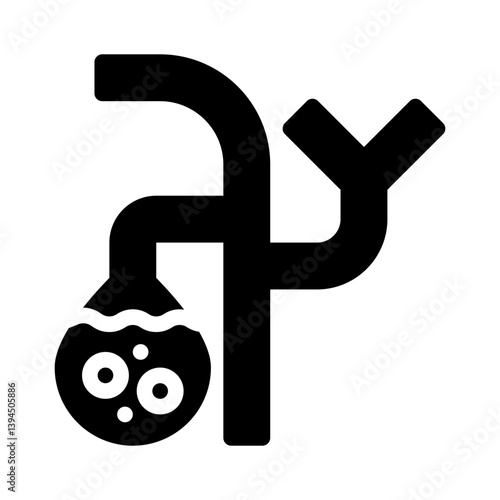 gallbladder glyph icon