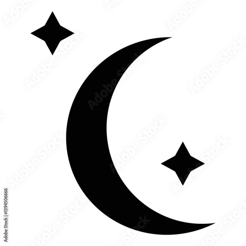 Waxing Moon Icon