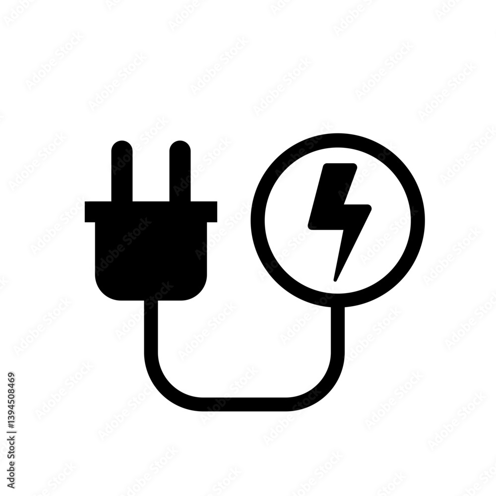 Electical Charger Icon Electical Charger Icon