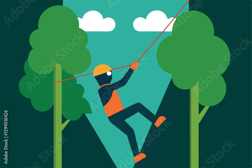 vector illustration of a girl