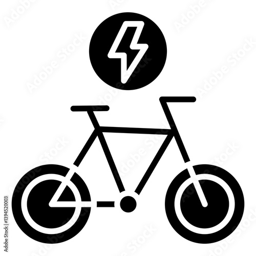 Electric Bike Icon