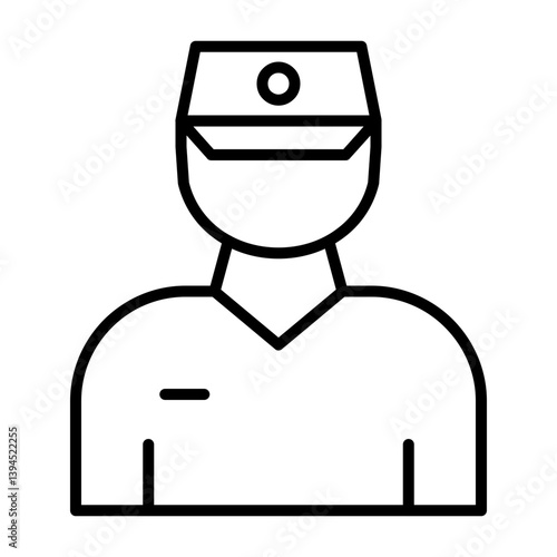 Parking warden Icon