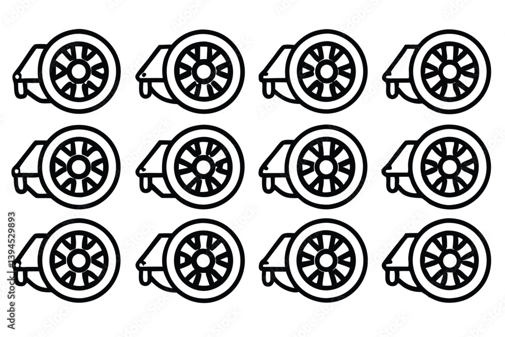 swiftlift turbo stylish line art depicting powerful lifting technology swiftlift turbo stylish line art depicting powerful lifting technology