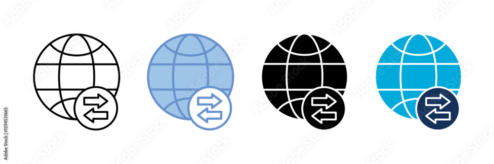Export Import Icon Export Import Icon