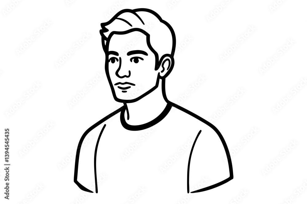 Fototapeta premium man with a beard