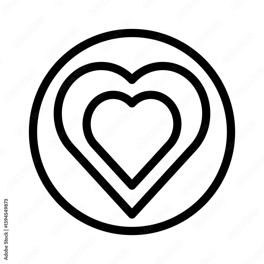 heart line icon heart line icon