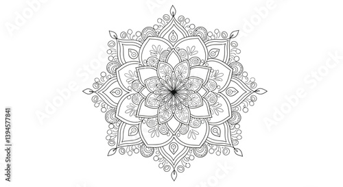 Elegant Floor Art Rangoli Featuring Balanced Floral Design Complemented by Tiny Lit Earthen Diya Lamps