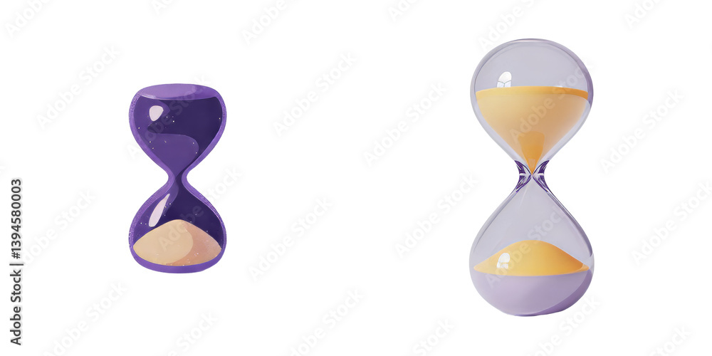 Unique minimalist hourglass mockups showcasing time with vibrant colors and smooth lines in a clean design environment Unique minimalist hourglass mockups showcasing time with vibrant colors and smooth lines in a clean design environment