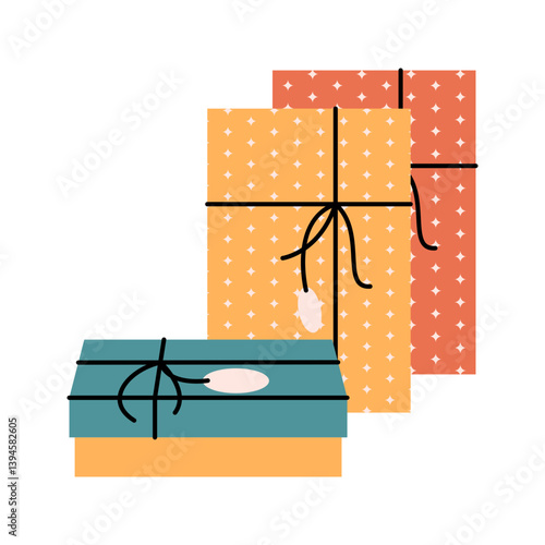 colorful gift boxes
