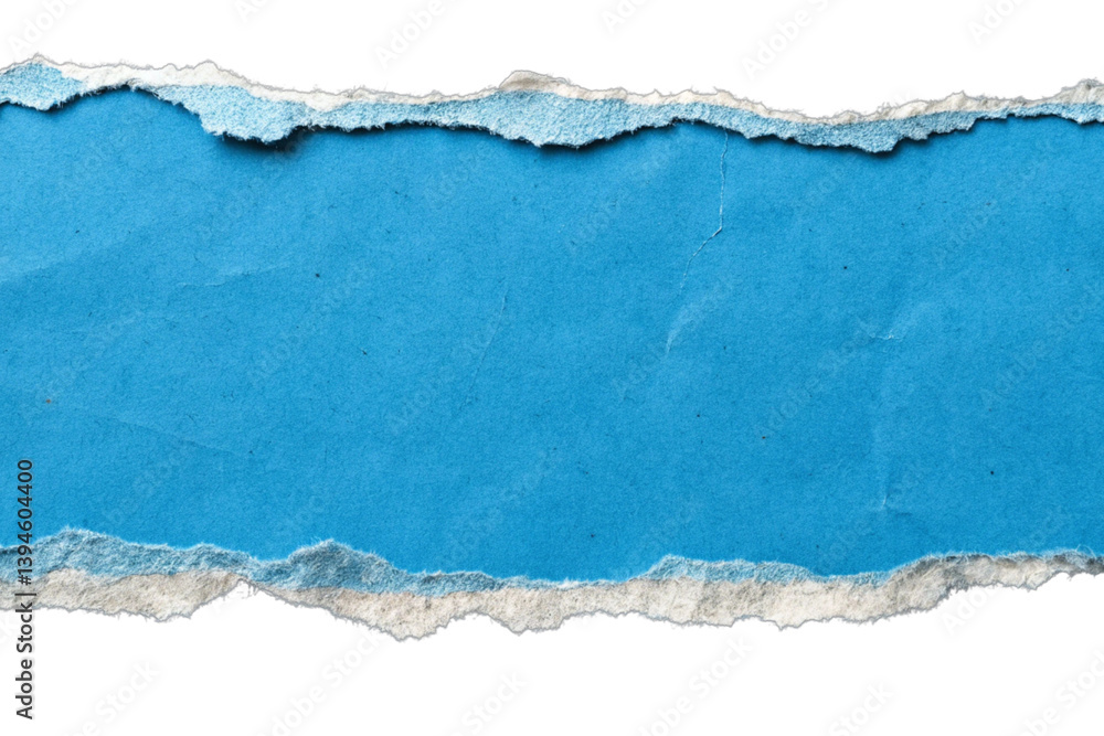 blue torn paper blue torn paper