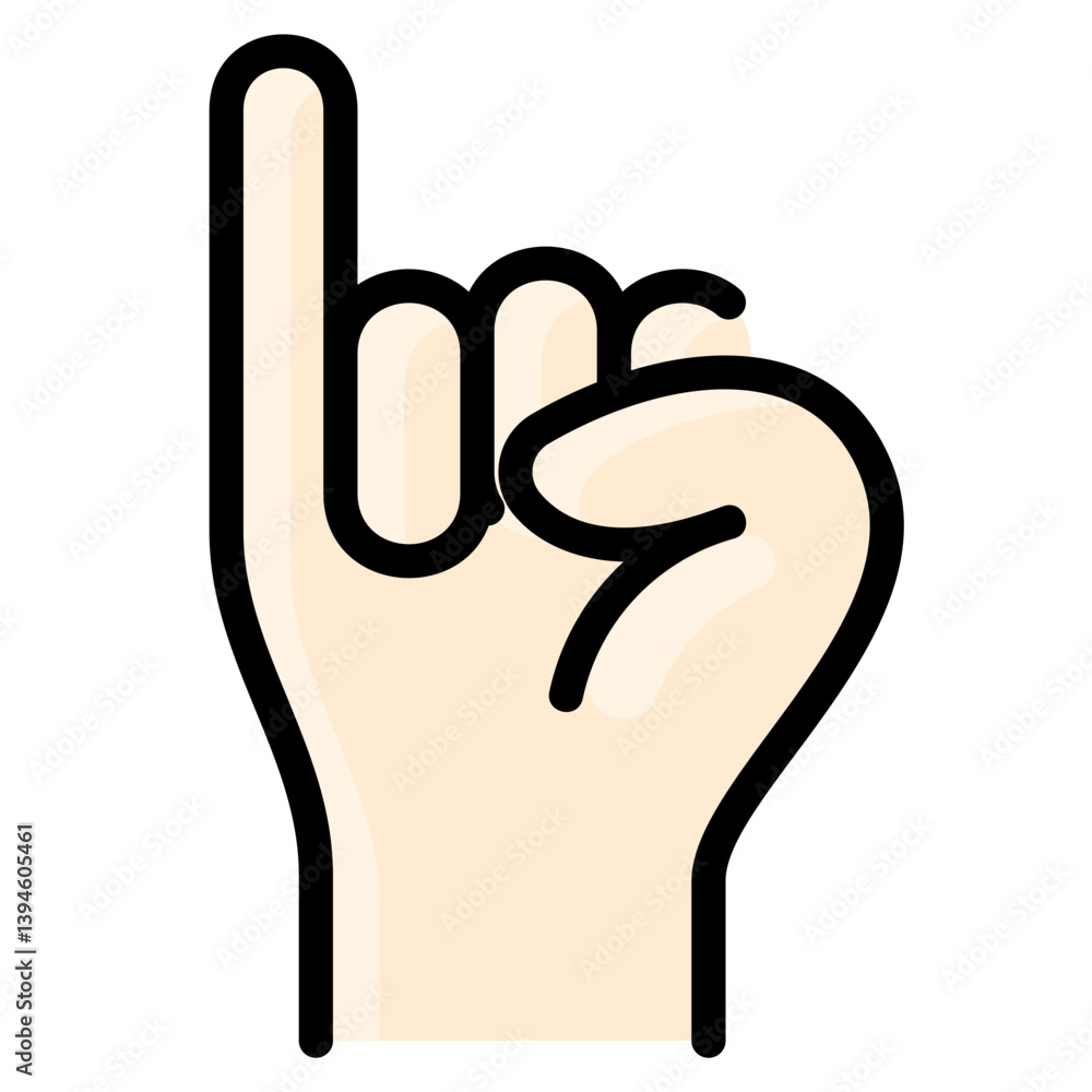 Obraz premium Little finger