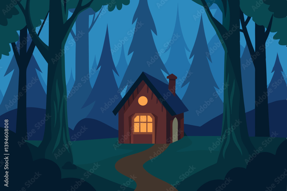 house in the woods