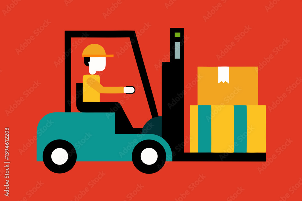 forklift truck and forklift