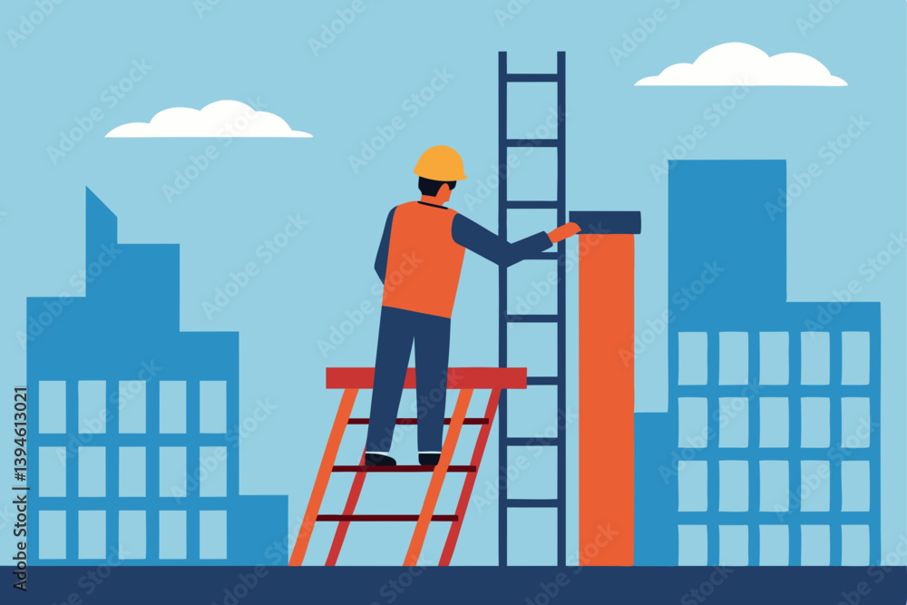 construction worker on a construction site