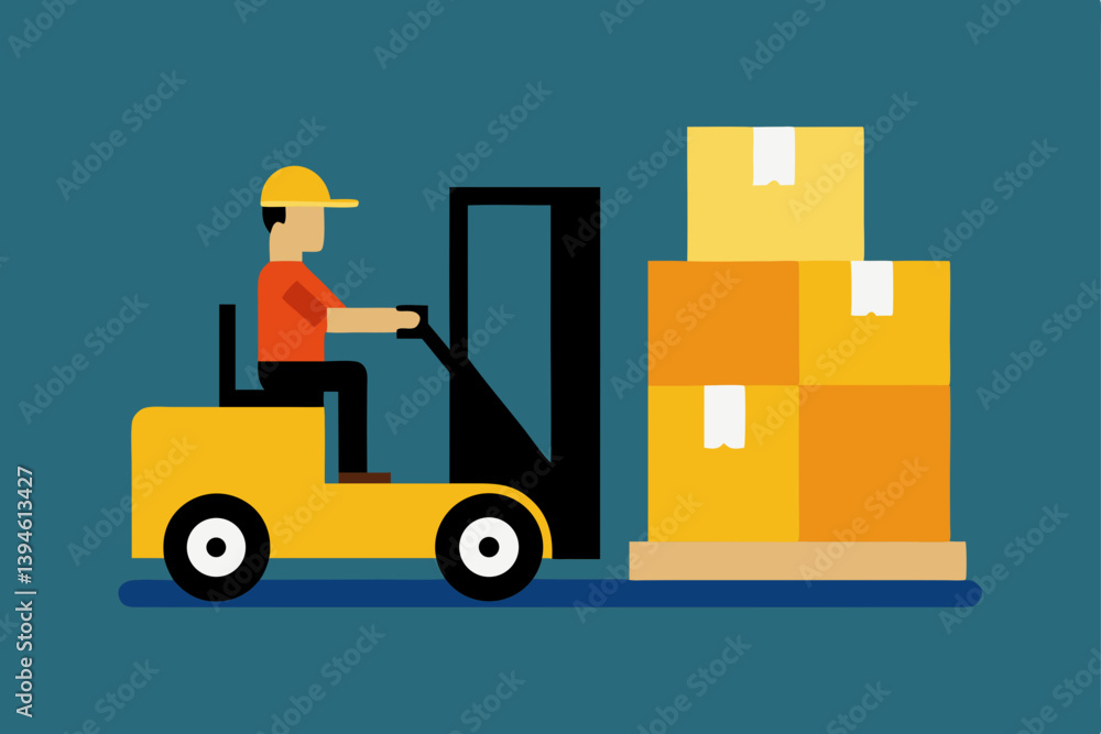 forklift truck and forklift