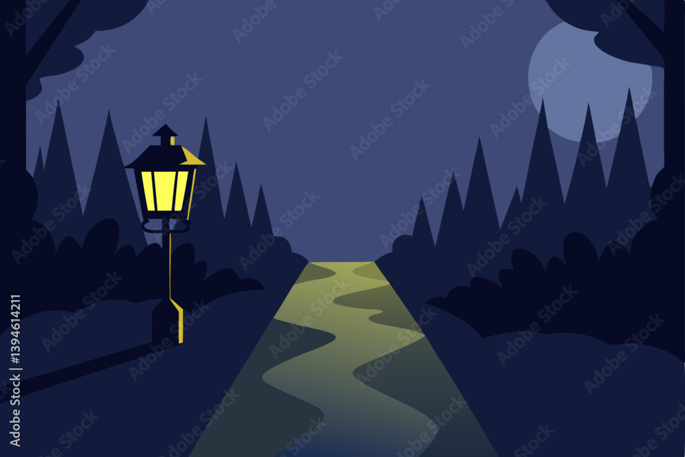 vector illustration of a castle