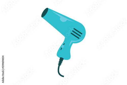 Hair Dryer Home Appliance Vector Illustration