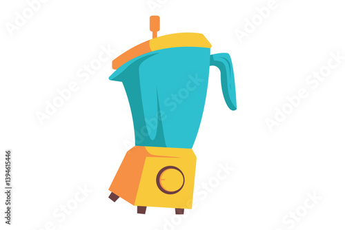 Blender Home Appliance Vector Illustration