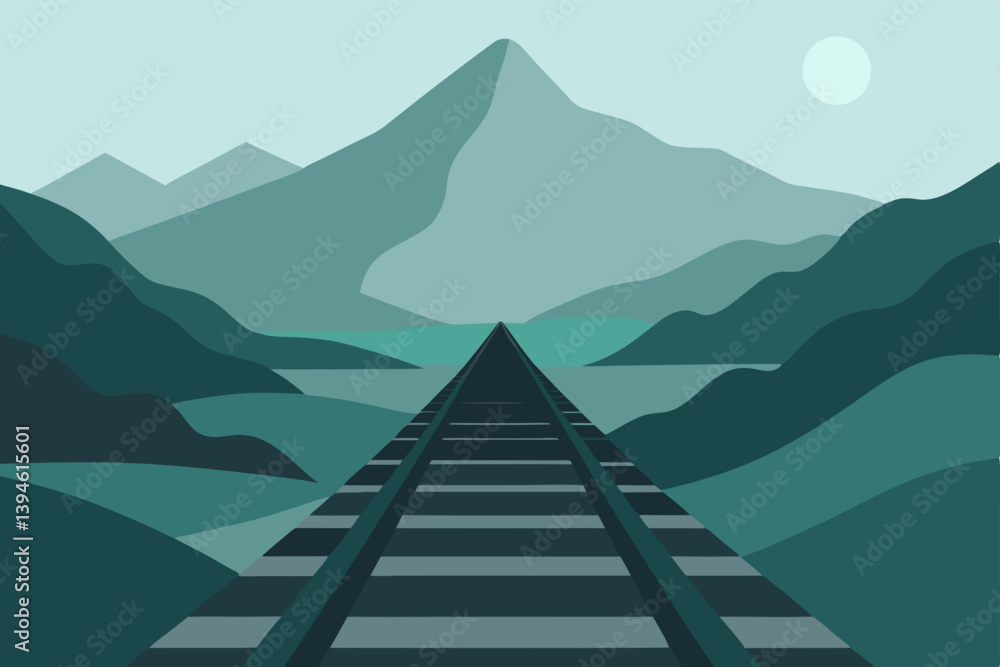 road to the mountains