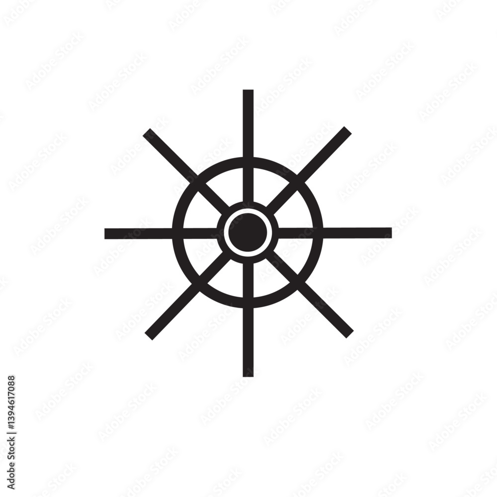 vector illustration of a windmill vector illustration of a windmill