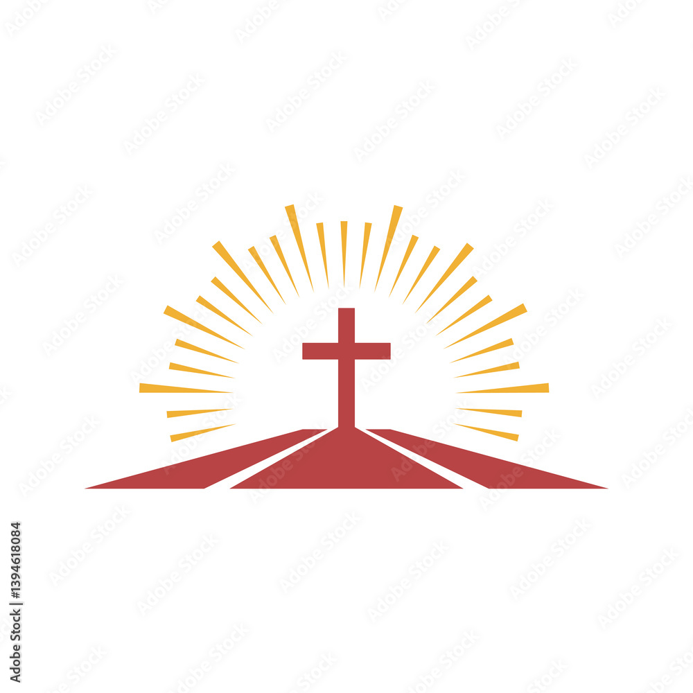 Obraz premium church summer