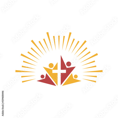 church sun group people