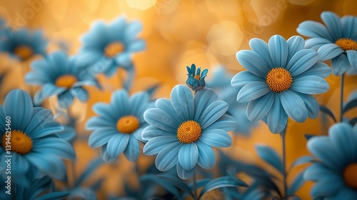 Wallpaper Mural A warm yellow background with a single small white daisy in the corner.  HD 8K wallpaper Photographic Image
 Torontodigital.ca