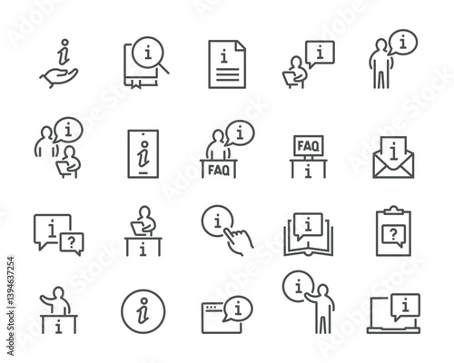  Set of vector icons 