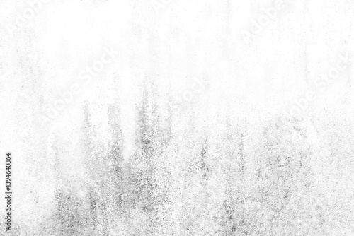 Grunge dot black and white abstract distress background or texture, horizontal shape