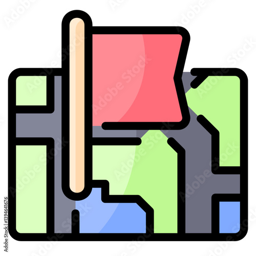 Map Flag