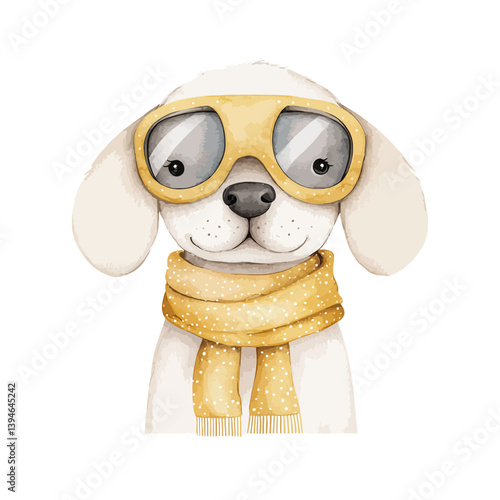 Cozy Pup Pilot: A whimsical...