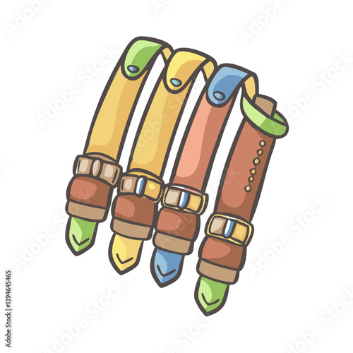 bandoliers icon, bandoliers vector illustration-simple illustration of bandoliers, perfect for bandoliers logos and icons