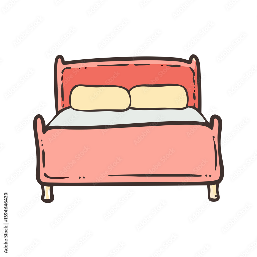 bed frame icon, bed frame vector illustration-simple illustration of bed frame, perfect for bed frame logos and icons bed frame icon, bed frame vector illustration-simple illustration of bed frame, perfect for bed frame logos and icons