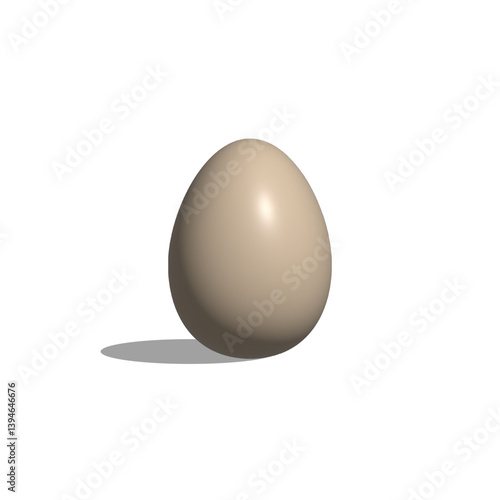 This image features eggs, rendered in a muted, light taupe gray color with subtle, concentric lines that mimic the texture.
