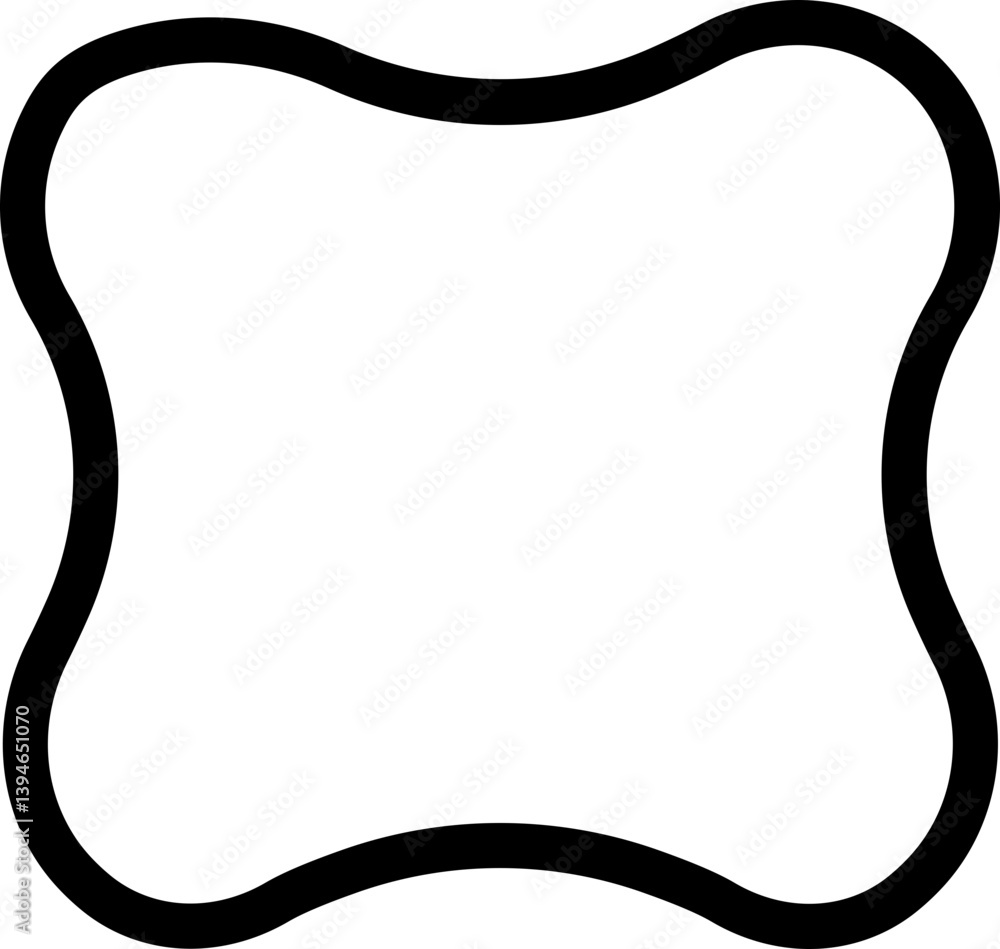 Frame or borders icon in line. Vector for apps or web isolated on transparent background. Frame or borders icon in line. Vector for apps or web isolated on transparent background.