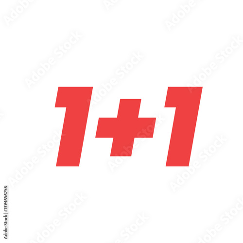 Modern sale banner with bold numbers and shadow effect.