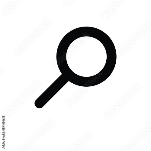Search icon in various styles for UI and apps.