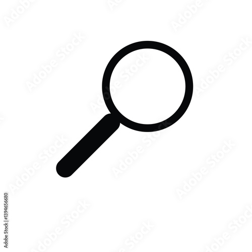 Search icon in various styles for UI and apps.