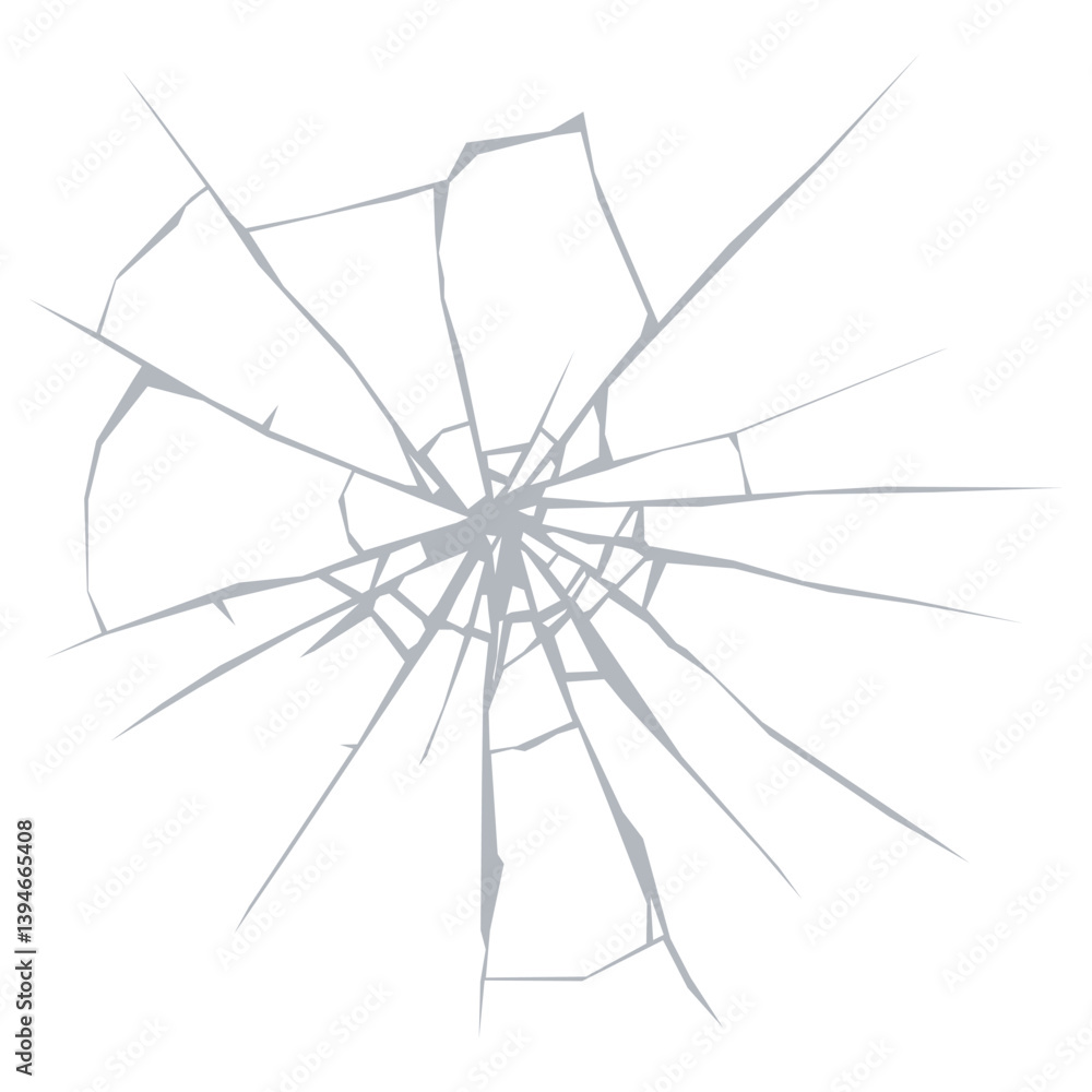 custom made wallpaper toronto digitalBroken glass cracks, window shatter effect and vector realistic texture. Broken glass or shattered glass cracked of bullet or stone