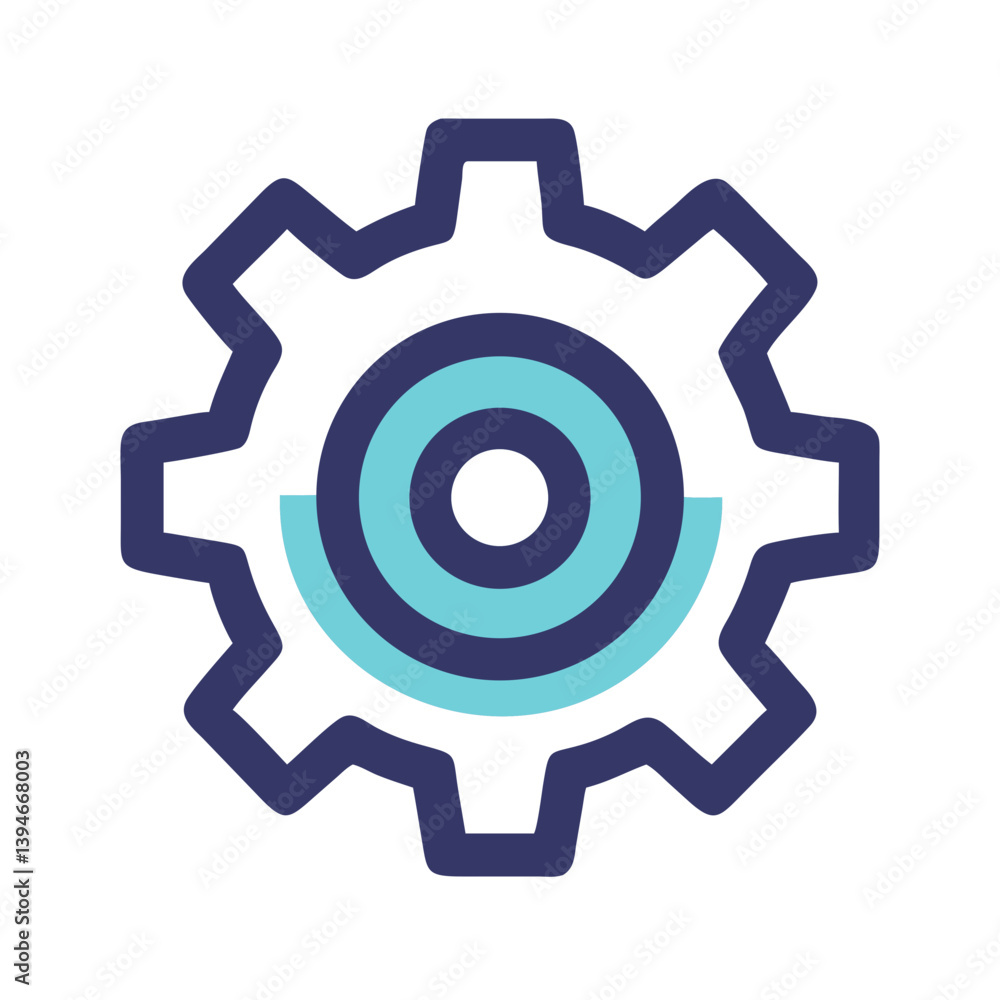 Gear Icon Outline Vector for Mechanical and Technical Coloring Book Pages
Gear Icon Outline Vector for Mechanical and Technical Coloring Book Pages
