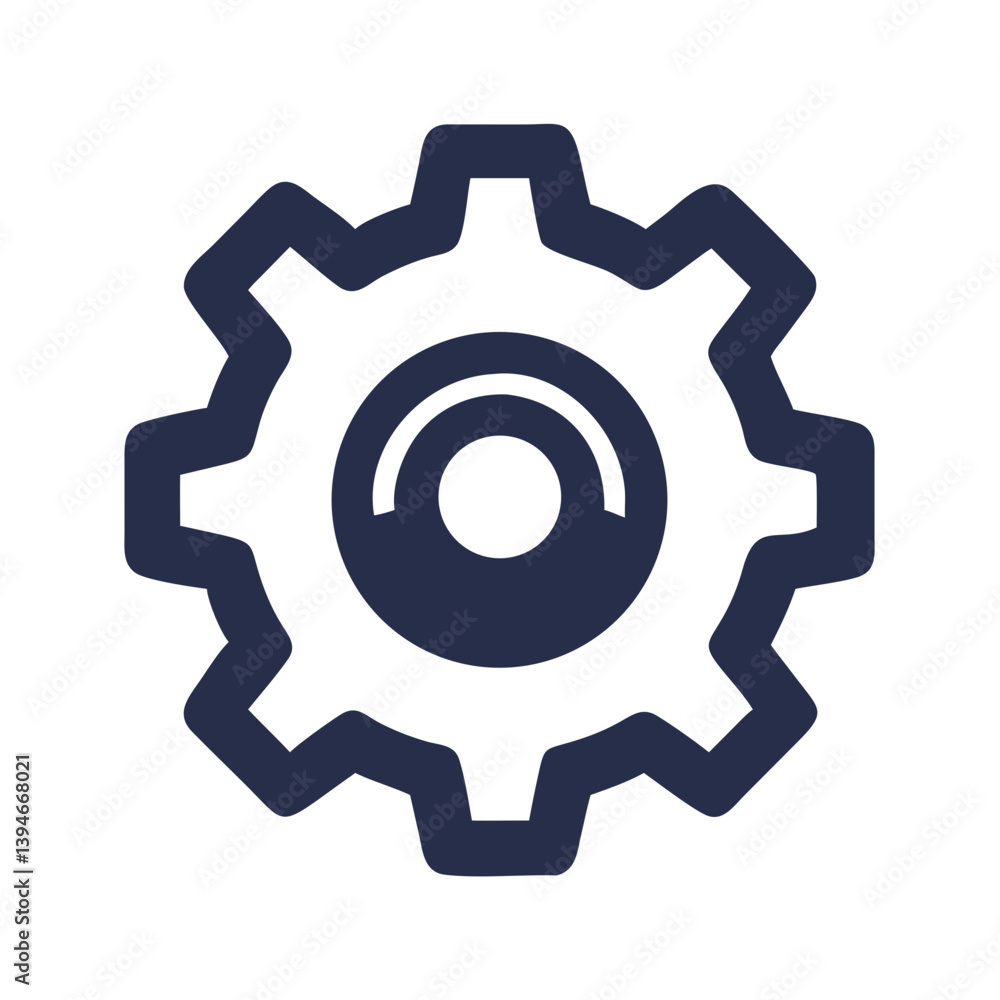 Gear Icon Outline Vector for Mechanical and Technical Coloring Book Pages
Gear Icon Outline Vector for Mechanical and Technical Coloring Book Pages