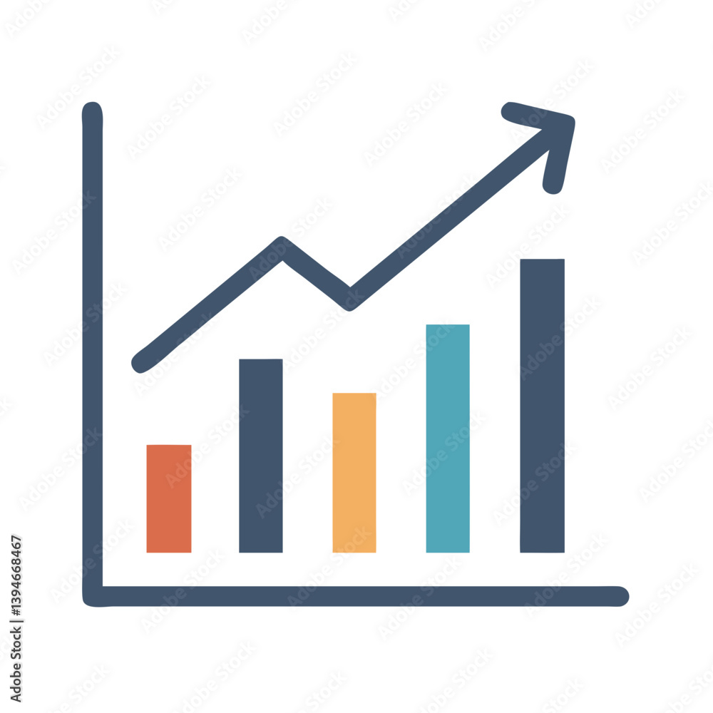 Growing Graph Outline Vector for Educational and Business Coloring Pages
Growing Graph Outline Vector for Educational and Business Coloring Pages