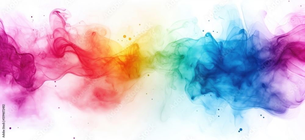Colorful abstract smoke wave background with vibrant hues and fluid motion Colorful abstract smoke wave background with vibrant hues and fluid motion