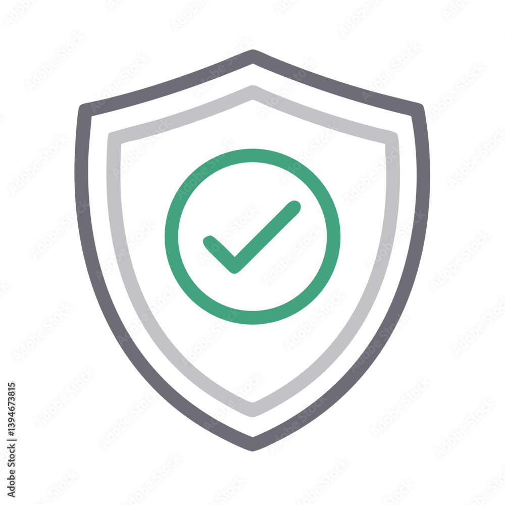 Shield with Check Mark Icon Outline Coloring Book Page Line Art Drawing Set White Background
Shield with Check Mark Icon Outline Coloring Book Page Line Art Drawing Set White Background