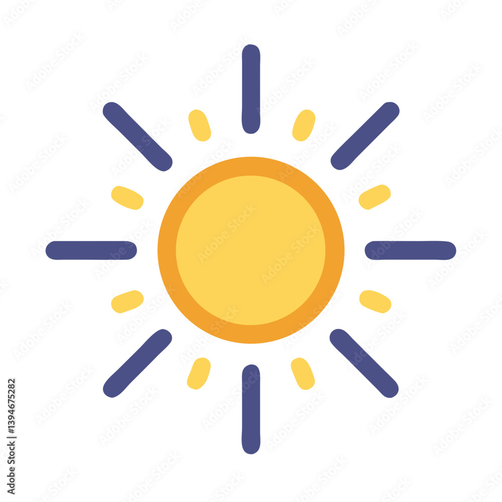 Sun Icon Outline Coloring Book Page Line Art Drawing Set White Background
Sun Icon Outline Coloring Book Page Line Art Drawing Set White Background