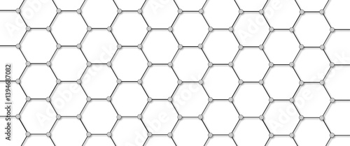 Vector technology luxury colorful hexagonal background vector illustration. Futuristic banner with technology blue hexagons and shiny lights. 